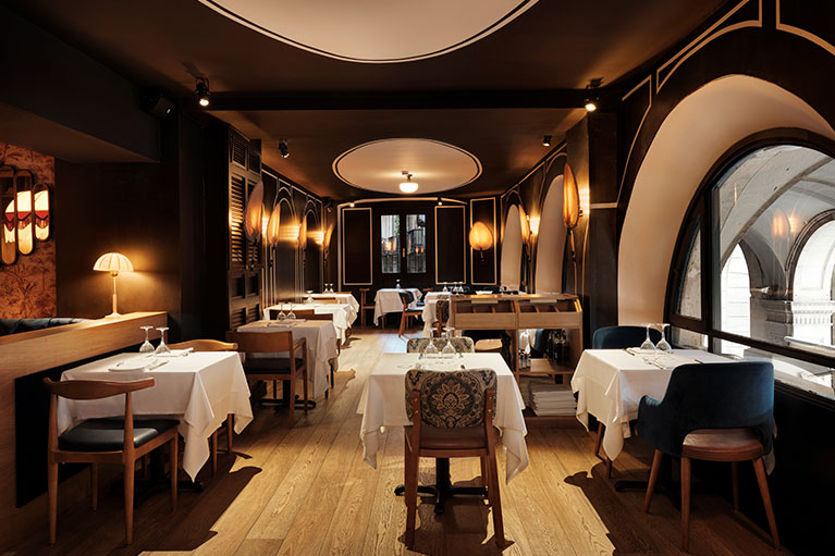 Restaurant Les 15 Nits Sala Interior | Pablo Peyra Studio