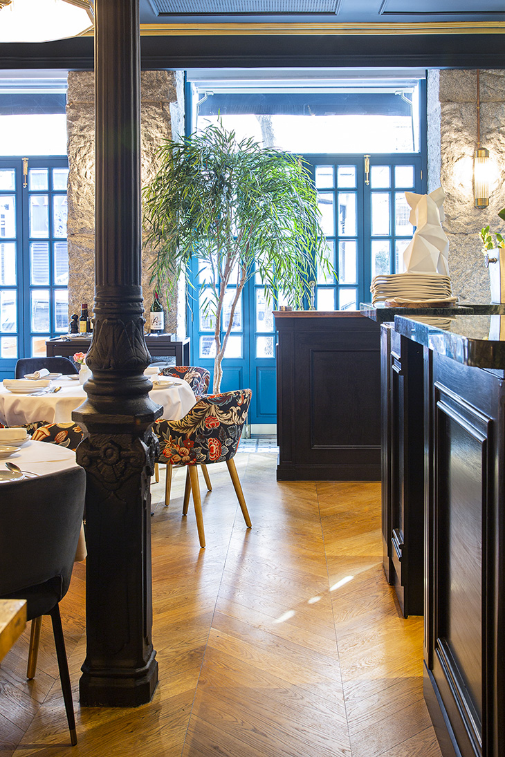 Interiorismo de restaurante por Pablo Peyra Studio. Vista general. Interiorismo de restaurante por Pablo Peyra Studio. Vista general.
