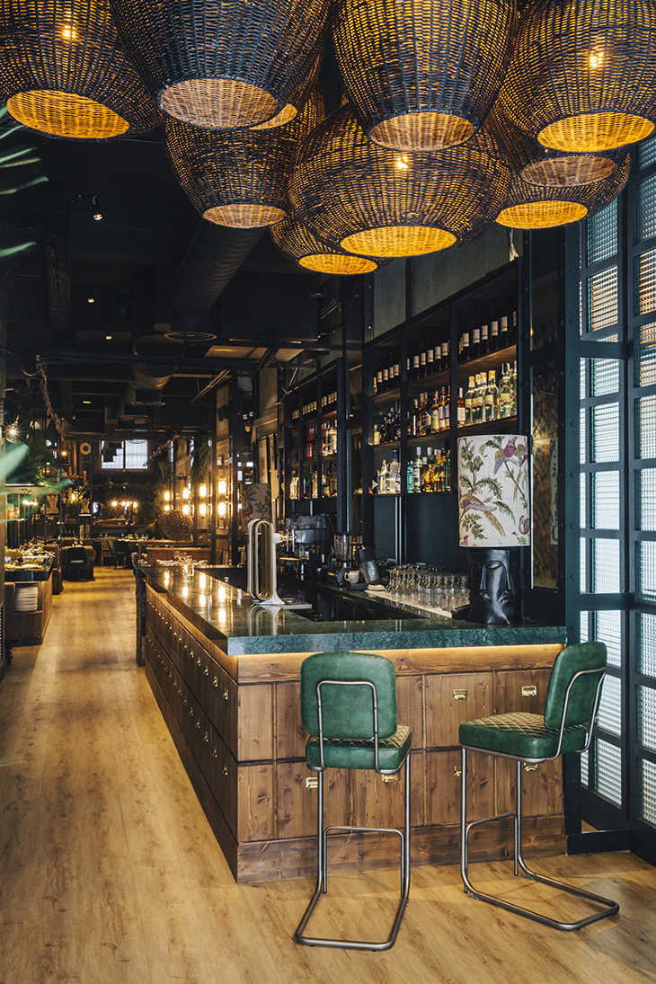 Diseño de restaurante por Pablo Peyra Studio. Proyecto Guanabara. Barra. Diseño de restaurante por Pablo Peyra Studio. Proyecto Guanabara. Barra.